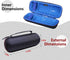LTGEM EVA Hard Carrying Case for JBL FLIP 6/FLIP 5 - Waterproof Portable Bluetooth Speaker Case, Blue