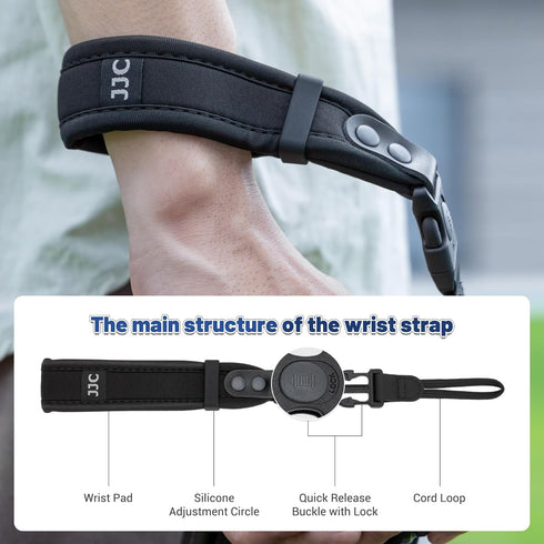 R5 R6 R10 M6 M50 M200 A7V A7IV A7III A7 A7II A7RV A7RIV A7RIII A7S JJC Updated Soft Camera Hand Strap Wrist Strap