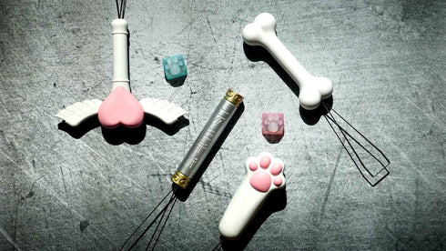 Keycap Puller, Fairy Wand Custom Mechanical Keyboard Keycap Removal Tool for Cherry MX, Gateron, Outemu, Kailh Switches