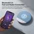 Tocualvoss Ultra-Thin Bluetooth Pillow Speaker,Mini Portable Under Pillow Speaker with White Noise Timer Wireless Sleep