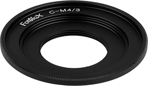 Fotodiox Lens Mount Adapter Compatible with C-Mount CCTV/Cine Lenses on Micro Four Thirds Mount Cameras