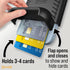 Scooch Wingmate Wallet Case for iPhone 11 with Card Holder - RFID Protection for 3 Cards - 10-Foot Drop Protection,