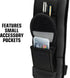 USA Gear Camera Sling Shoulder Strap - Adjustable Neoprene, Safety Tether, Accessory Pocket, Quick Release Buckle