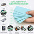 Thermal Pad 20W/m.K, 100x50x1.5mm Silicone Cooling Pad Non Conductive Heat Resistance for PC Laptop PS4/PS5/SSD