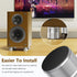 Blissfuhue Feet,4 Pack 0.9-1.5 Inch (500 lbs Adjustable Speaker Isolation - Height Adjustable Vibration Damping Stands