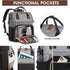 Backpack 18 Inch BackPacks Pack Daypack Laptop for Womem Work Bags: Travel With USB Charging Port Anti Theft Durable