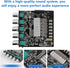Romicta 2.1 5.0 200W 12-24V Channel Bluetooth Amplifier Board HiFi Subwoofer Audio AMP with Treble Freq and Bass