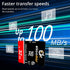 Ekoomar 10, 100MB/s 32GB (Pack 1) Card - Class High-Speed Memory Card with for Digital Camera, Dash Cam, & Video