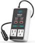 YSOLX 200W Car Power Inverter, 12V to 110V AC Plug with 65W USB-C/48W Dual Fast Charging, Car Charger