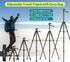 JOILCAN 67" Phone Tripod, Camera Tripod Stand for iPhone iPad, Professional Aluminum Travel Tripods with Wireless