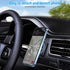 WixGear 10 Magnetic Phone Car Mount, Universal Stick On Rectangle Flat Dashboard Magnetic Car Mount Holder, for Cell