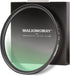 WalkingWay 77mm Black Diffusion Filter 1/8 Pro Mist for Camera Lens, Soft Dreamy Cinematic Effect