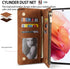 ZZXX Wallet Case for Samsung Galaxy S21 - Premium Soft PU Leather Zipper Flip Folio with Card Slot