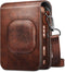 Fintie Carrying Case for Fujifilm Instax Mini LiPlay Instant Camera, Vegan Leather Portable Bag with Removable Strap