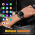 EIGIIS Military Smart Watch for Men, Tactical Rugged with Bluetooth Call, 1.45'' Big Screen Fitness Tracker,