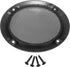 X AUTOHAUX 4" Silver Tone Speaker Grille Cover Mesh Trim, Round Subwoofer Grille Horn Protective Guard