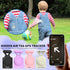 4 Pack Airtag Holder for Kids, Waterproof Silicone GPS Tracker Case with Invisible Pin Compatible with Apple Airtag