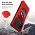 Ailiber TCL 40XL Case - Military Grade Shockproof Cover with Screen Protector & Ring Kickstand for Jitterbug Smart