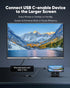 Highwings 4K@60Hz USB C to HDMI Adapter, Thunderbolt 3/4 Compatible for iPhone 15 Pro/Max, MacBook Pro