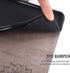 Samsung Galaxy S10e Phone Case Wallet with Magnetic Flip Cover, Tempered Glass Protector, Card Holder, Gray
