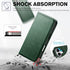 TUCCH 17 (6.3") 2025, 3 Wallet Case for iPhone Credit Card Holders, RFID Blocking, Stand, PU Leather, Shockproof TPU