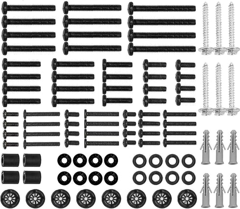 Suptek Universal TV Installation Hardware Kit with M4 M5 M6 M8 Screws and Spacers for TVs Up to 80"/204cm YF-UVSP