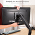 VIVO Stand-VAD2 Adapter VESA Mount Quick Release Bracket Kit, Stand Attachment and Wall Mount Removable VESA Plate