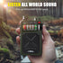 Emergency Crank Radio - Emgykit 4000mAh AM/FM/WB/SW/NOAA Weather Radio with Bluetooth, Flashlight, SOS Alarm