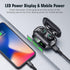 YIPUT Wireless Earbuds Bluetooth 5.3 Headphones with 200 Hours Playtime, 2000mAh Charge Case, IP7 Waterproof, Noise