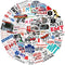 Dslalaly 50PCS EMT Stickers for Emergency Medical Technicians - Waterproof EMS Decals for