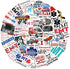 Dslalaly 50PCS EMT Stickers for Emergency Medical Technicians - Waterproof EMS Decals for