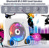 Fohil CD Player with Bluetooth 5.0, Portable Desktop Music Player for Home, Built-in Double HiFi Sound Speakers, FM