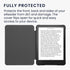 (2024)/Colorsoft kwmobile Case Compatible with Amazon Kindle Paperwhite Case - Cover for eReader with Magnetic Closure