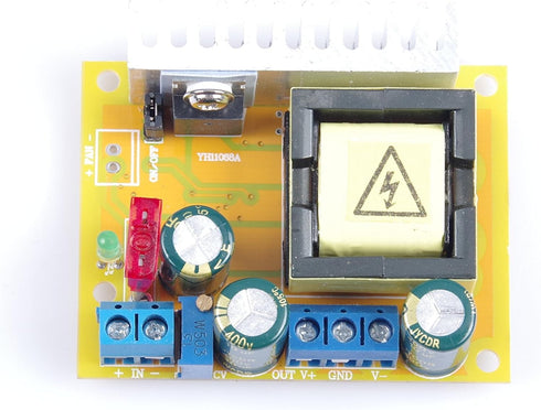 LM YN 45-390V High-Voltage Power Supply Module DC-DC Adjustable Step-Up ZVS Capacitor Charge Ultra High Voltage
