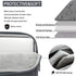 V Voova Waterproof Laptop Bag 13-14 inch with Shoulder Strap & Handle, Slim Briefcase Sleeve Compatible with 13-14”