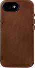 Dockem 17e, 16e, Genuine Leather Case for iPhone iPhone Compatible with MagSafe (MSGL, Brown)