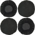 PChero 2 Pairs Washable Headphone Ear Pads Covers for Gym Training, Aviation, Gaming On-Ear Headphones, Fit 1.57" -