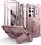 Dexnor Galaxy S24 Ultra Case, Shockproof Full-Body Bumper, Built-in Slide Camera Cover, Screen Protector, Kickstand,