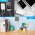 Bamboo Wood Desktop Organizer Charging Docking Station Charger Holder Cradle Charge Stand compatible with iPhone 13 12