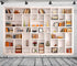 BELECO 7x5ft Fabric White Bookshelf Backdrop Library Modern Office Bookcase Backdrop Home Office Zoom Meeting Video