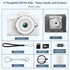 Dienspeak 32GB 1080P Tiny Digital Camera, Vintage Mini Keychain Camera for Teens & Beginners, Cute Portable Small