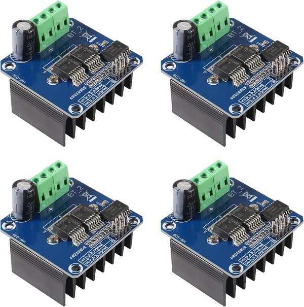 Shutao 4PCS BTS7960 43A H-bridge Double High Power Motor Driver Module/Diy Smart Car