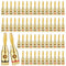 60 Pcs Gold Plated Banana Plugs, 30 Pairs Banana Adapter Connector for Speaker Wire, Home Theater, Audio/Video
