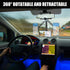 SXhyf Rear View Mirror Phone Holder, 2023 Rotatable and Retractable Universal Mount for iPhone 11 12 13 14 Pro Max