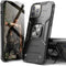 iPhone 14 Pro Case with Screen Protector, Heavy Duty Shock Absorption Slim Fit Lightweight Protective Case, Black