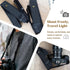 Brvlsoc Black Canvas Camera Neck & Shoulder Strap with Quick Release Buckles Adjustable Cotton Webbing for DSLR and SLR