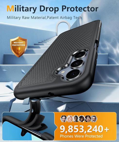 FNTCASE A17/A16 5G A17 14ft for Galaxy Phone Case - Samsung Military Grade Drop Protection, Drop Tested, Screen