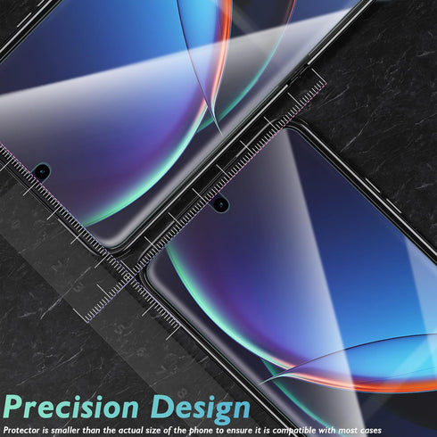 Orzero (2 Pack) Screen Protector for Motorola Razr 2024/Razr+ 2024, TPU Material, Anti-Scratch, HD Bubble-Free