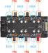 12V 4Pin PWM & 5V 3Pin ARGB with SATA 15Pin Power 2-in-1 Hub - 6 Way Sync CPU Cooling Fan Addressable RGB Lighting