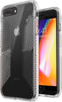Speck Products Compatible Phone Case for iPhone 8 Plus/iPhone 7 Plus - Presidio Perfect-Clear with Grip